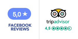 Reviews Facebook and Trip Advisor